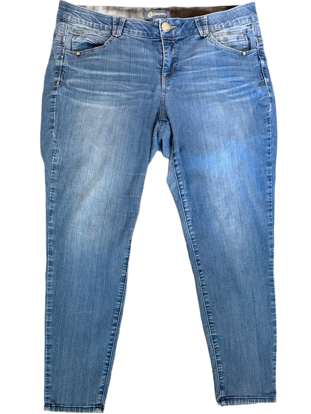 🌻 Democracy Absolution Lightweight Skinny Jeans 18W